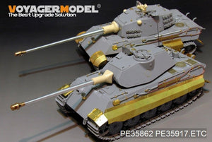 Voyager Model PE35917 WWII German King Tiger Initial Version Basic for TAKOM 1/35 – zdjęcie 9