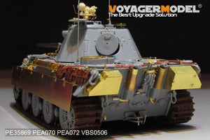 Maquette Voyager PE35869, char Panther II allemand de la Seconde Guerre mondiale (modèle de base) pour AMUSING HOBBY, échelle 1/35 – image 9