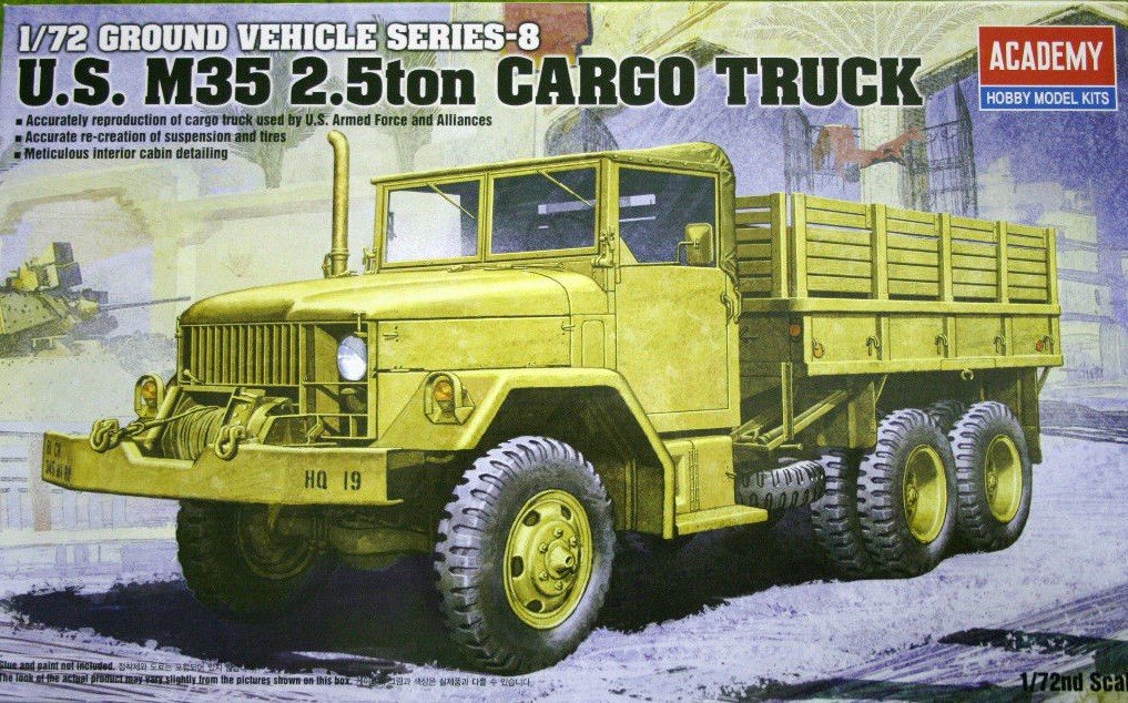 Academy 13410 U.S. M35 2.5ton CARGO TRUCK 1/72