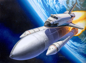 Revell 05674 Navette spatiale et fusées d&amp;#39;appoint - 40e anniversaire 1/144 – image 2