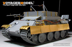 Maquette Voyager PE35960 Bergepanther Ausf.G Basic allemand de la Seconde Guerre mondiale pour TAKOM 2107 au 1/35  – immagine 3