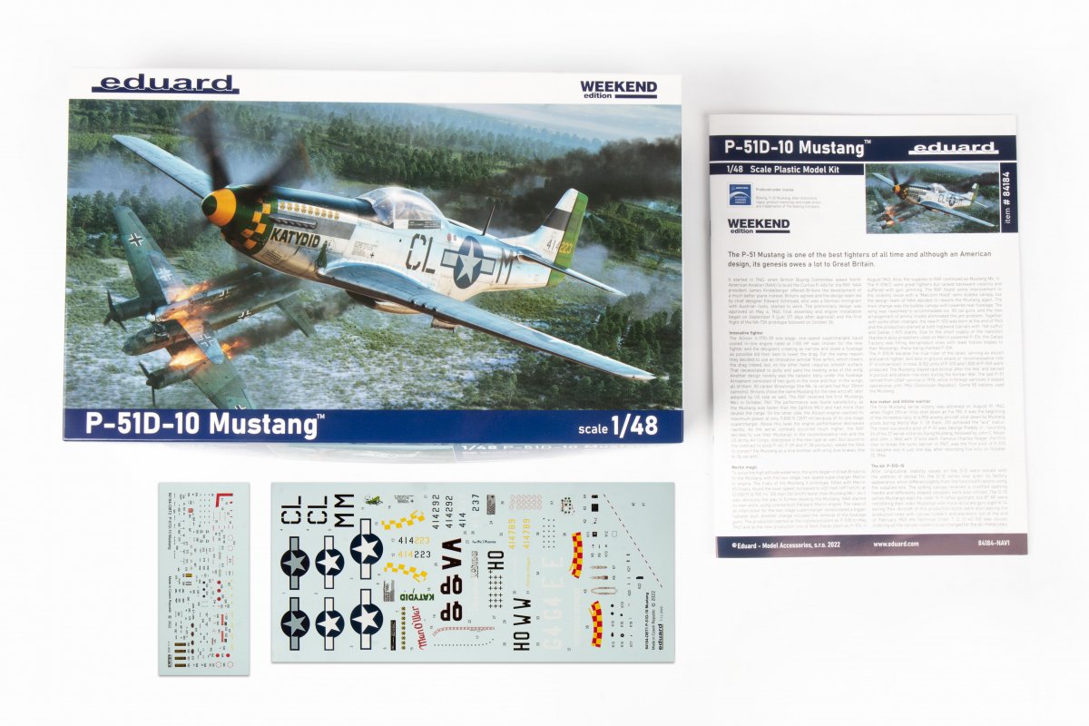 Eduard 84184 P-51D-10 Mustang 1/48 – image 3