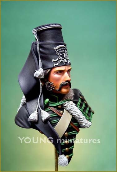 Young Miniatures YH1501-R Le 9e régiment de hussards de la mort 150 mm  – image 4
