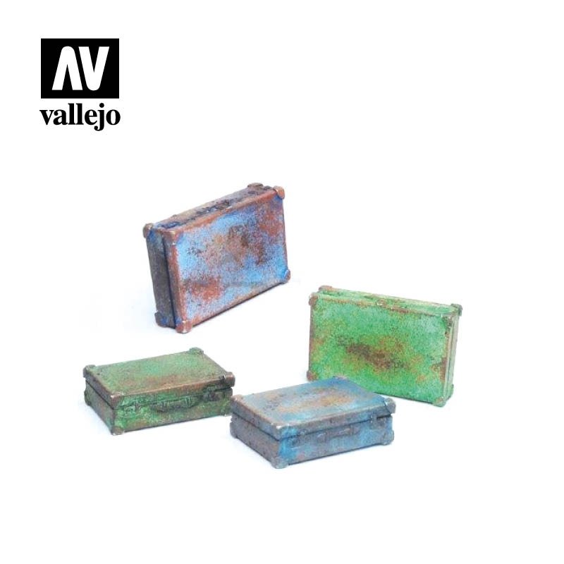 Valises en métal Vallejo SC226 1/35