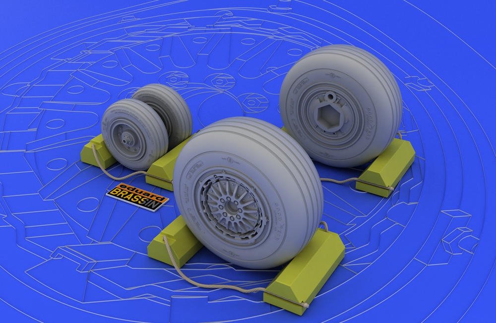Roues Eduard 632005 F-4C/ D/E/ F/G 1/32 (Tamiya)