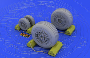 Roues Eduard 632005 F-4C/ D/E/ F/G 1/32 (Tamiya)