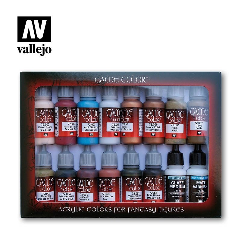 Coffret de couleurs Vallejo 72297 Specialist 16x17ml