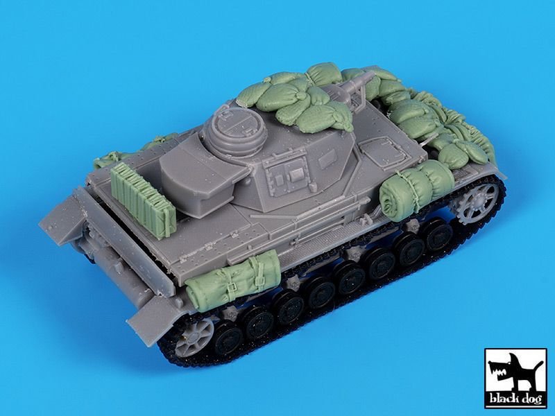 Ensemble d&amp;#39;accessoires Black Dog T72123 Pz.Kpfw IV pour Dragon 1/72 – Bild 4