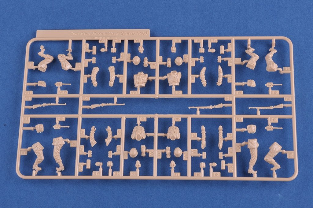 Hobby Boss 84418 Équipes de canons antiaériens allemands Flak 38 de 20 mm, échelle 1/35 – Bild 3
