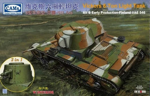 Maquette Rich Models CV35A008 Char léger Vickers de 6 tonnes, échelle 1/35