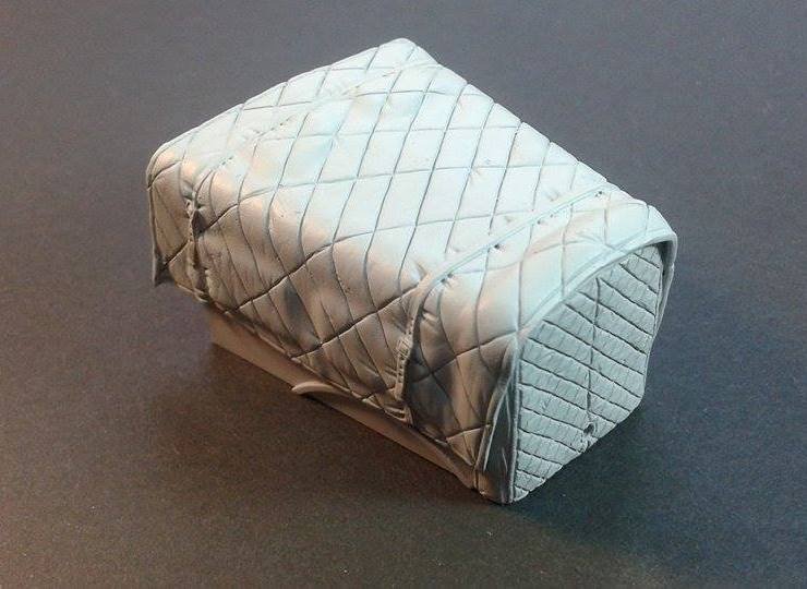 Panzer Art RE35-408 « Einheitsdiesel » pont moteur avec bâche en toile 1/35 – Bild 2