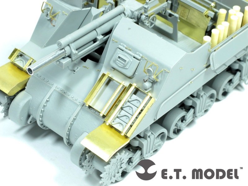 ET Model S35-005 WWII US M7 Priest Mid Production Value Package pour DRAGON 6637 1/35 – immagine 11