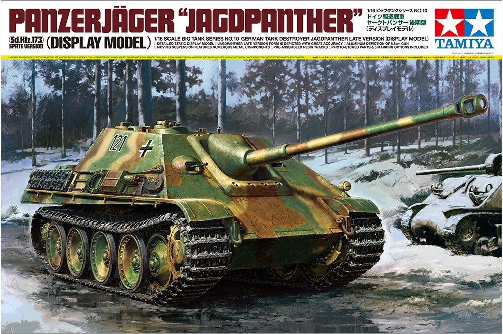 Tamiya 36210 Panzerjäger allemand Jagdpanther tardif 1/16