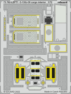 Eduard BIG72169 C-130J-30 PARTIE II ZVEZDA 1/72 – Bild 4