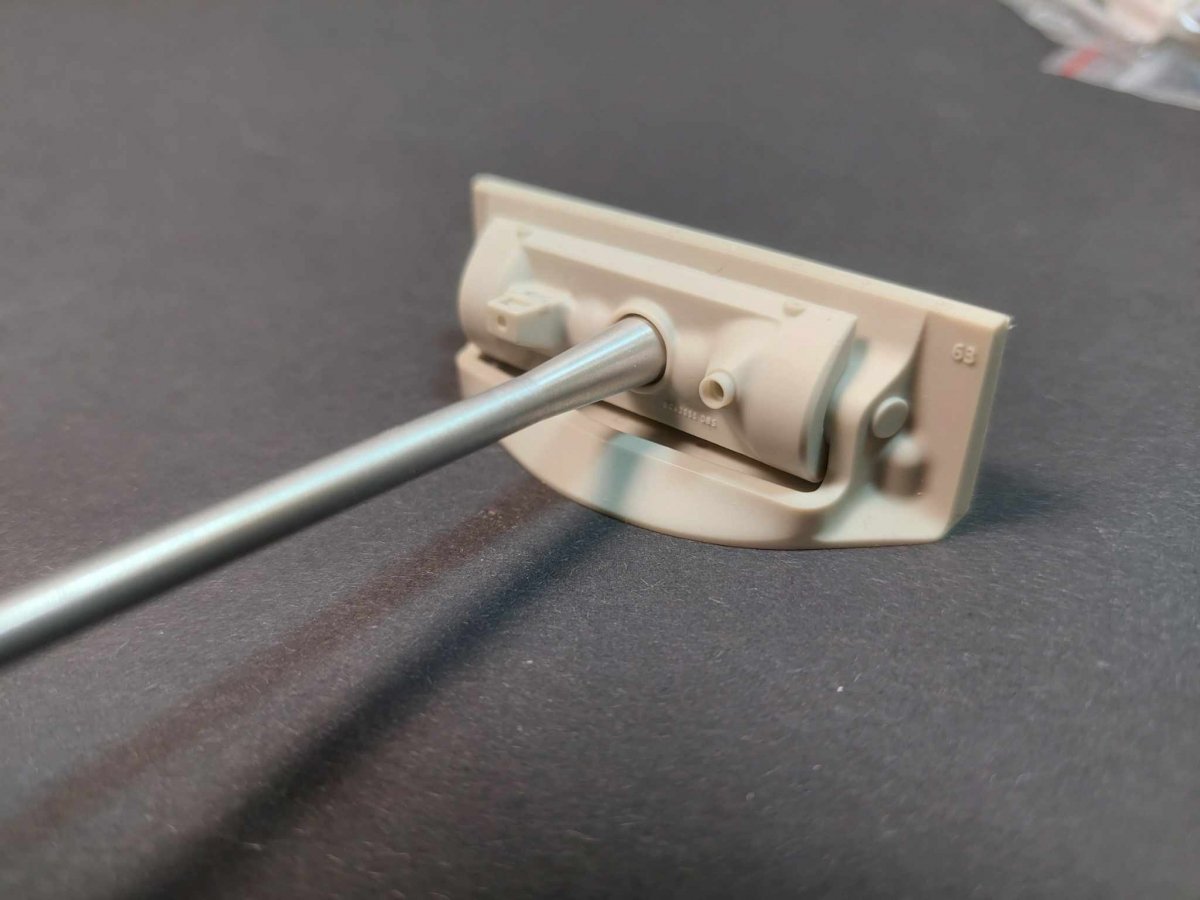 Panzer Art GB35-129 A34 « Comète » mantelet avec canon OQF de 77 mm 1/35 – image 2