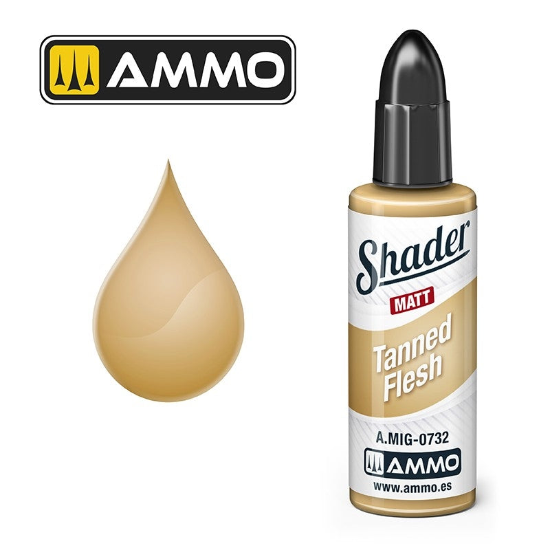 AMMO of Mig Jimenez A.MIG 0732 Tanned Flesh Shader Matt