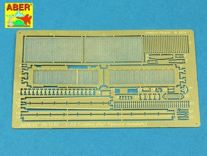 Grilles Aber 35G32 pour char russe T-55AM également pour T-55AMV (1/35)