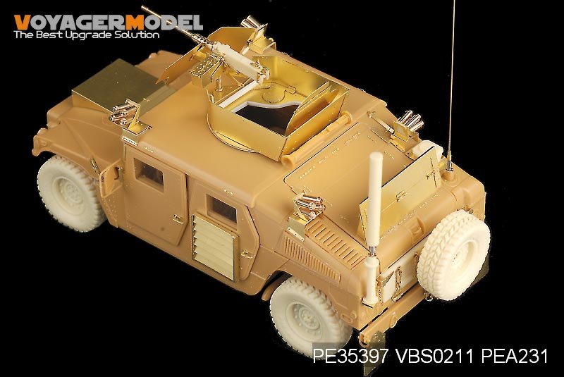 Voyager Modèle PE35397 Humvee M1114 moderne de l&amp;#39;USMC avec CIP/décharge de fumée pour Bronco 35080 1/35 – image 18