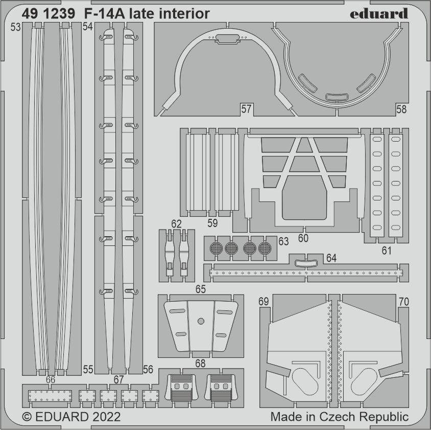 Eduard BIG49318 F-14A fin de série TAMIYA 1/48 – image 8
