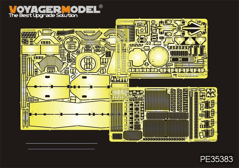 Véhicule d&amp;#39;infanterie suédois moderne CV9040B Voyager Model PE35383 pour ACADMY 13217 1/35