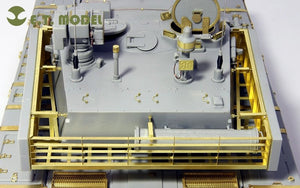 ET Modèle E35-008+E35-011 PLA ZTZ 99B MBT Basic pour Hobbyboss 82440 et jupes latérales – image 5