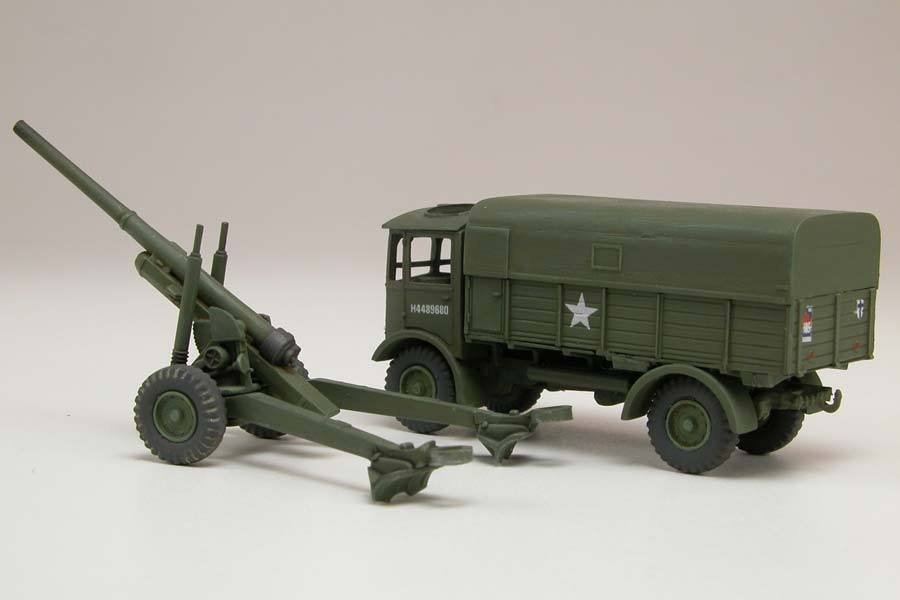 Airfix A01314V Vintage Classics AEC Matador et canon de 5,5 pouces 1/76  – Bild 4