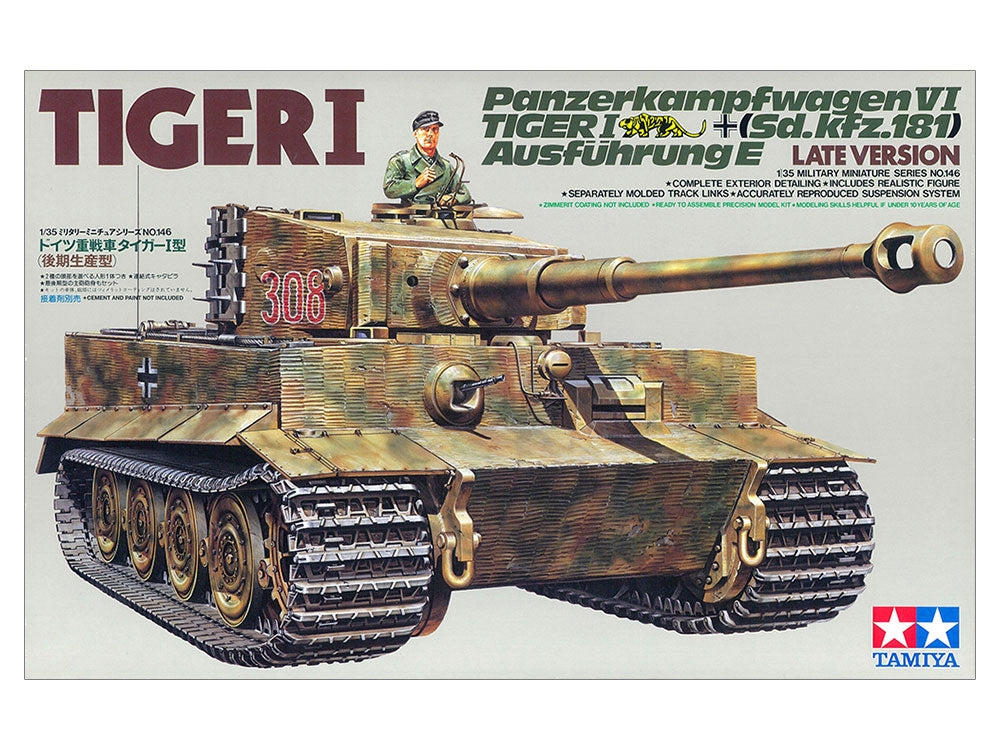 Tamiya 35146 Char Tiger I allemand, version tardive (1/35) – image 2