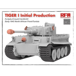 Maquette Rye Field modèle 5001U Tiger 1, production initiale début 1943, échelle 1/35 – image 2