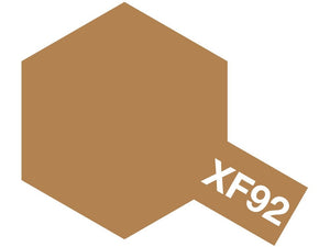 Tamiya 81792 Acrylic Mini XF-92 Yellow-Brown (DAK 1941) 10 ml – zdjęcie 2