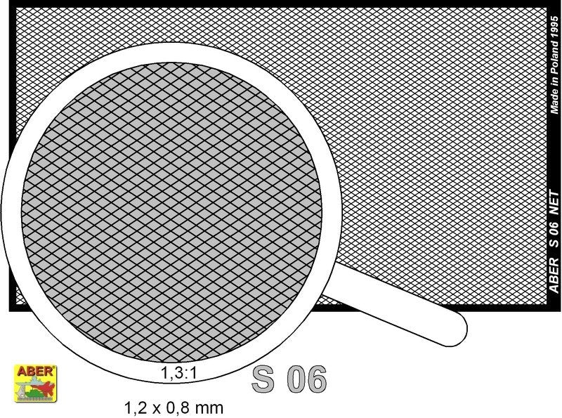 Aber S-06 Net 1,2 x 0,8 mm – immagine 2