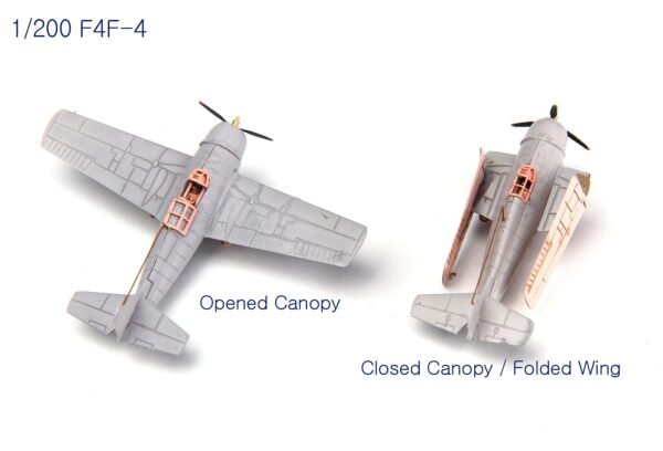 MK1 Design MS-20018 WW II USS DECK PLANE SET for CV-6 Enterprise 1/200 – zdjęcie 13
