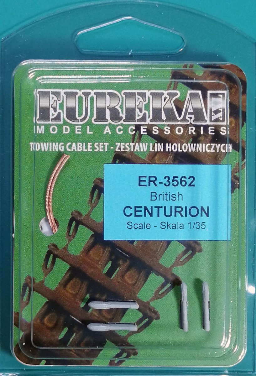Câble de remorquage Eureka XXL ER-3562 pour chars Centurion britanniques à l'échelle 1/35