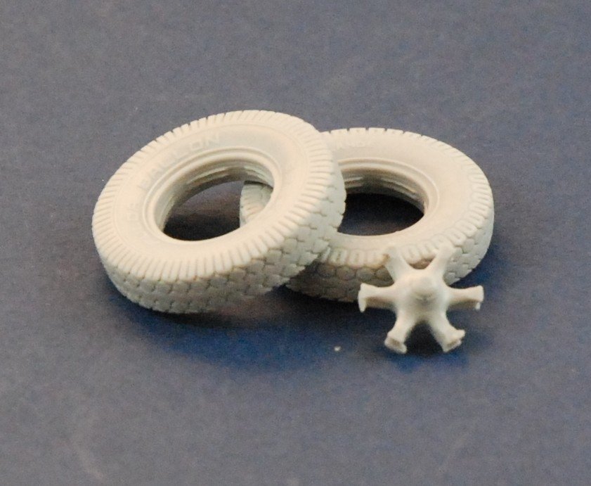 Roues motrices Panzer Art RE35-235 pour Sd.Kfz 7 (premier modèle) 1/35 – Bild 3
