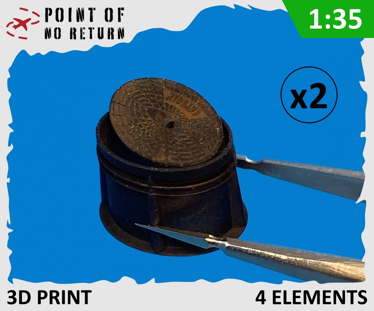 Point de non-retour 3523035 Regard d&amp;#39;inspection de borne d&amp;#39;incendie 1/35