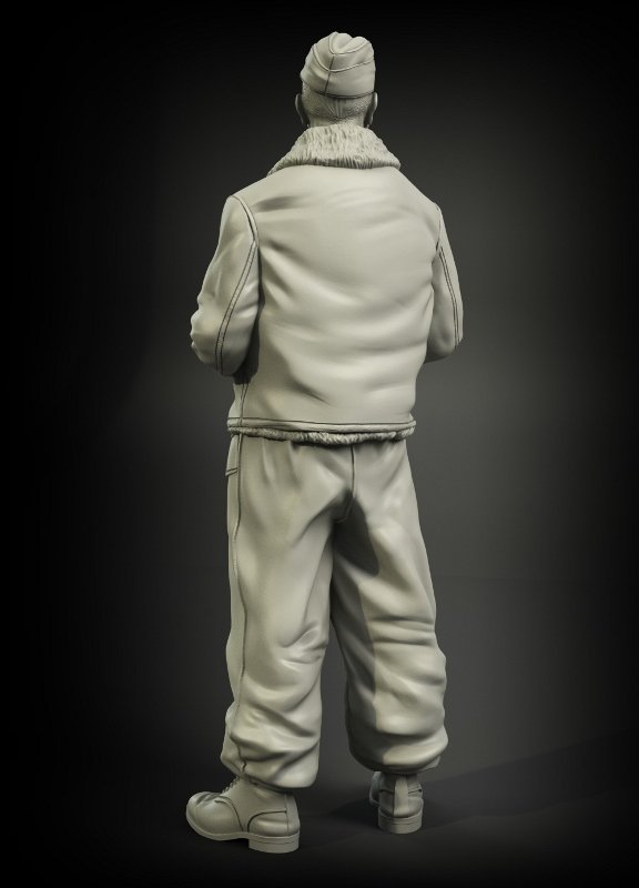 Panzer Art FI35-027 Chemise d&amp;#39;hiver pour officier de char Waffen-SS n° 1 1/35  – imagen 3