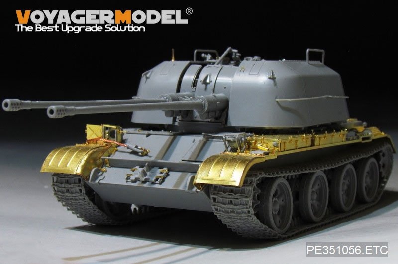 Garde-boues Voyager Model PE351056 pour canon automoteur antiaérien soviétique ZSU-57-2 (échelle 1/35) - Maquette Takom – image 5