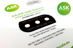 Scie à métaux ASK T0014 Rayon : ultra et extra lisse asymétrique (2 pièces) 65/105 dents