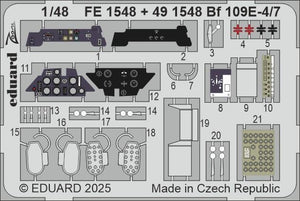 Eduard 491548 Bf 109E-4/7 TAMIYA 1/48