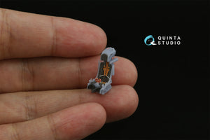 Intérieur coloré imprimé en 3D sur papier décalcomanie (Modelsvit) pour Su-17M3 (Quinta Studio QD+72168) (avec pièce en résine imprimée en 3D) 1/72 – image 11