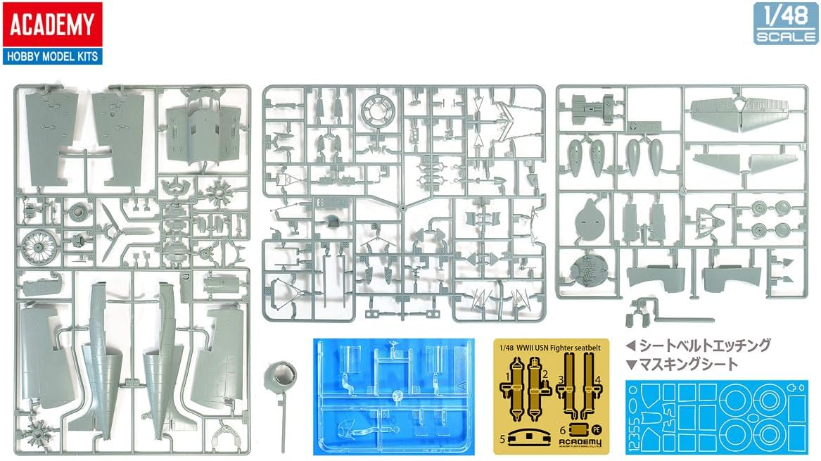 Maquette Academy 12355 USN F4F-4 « Bataille de Midway » au 1/48  – Bild 2