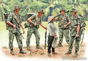 Master Box 3599 Marines américains « Patrouille » (série Guerre du Vietnam) (1/35) – immagine 2