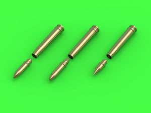 Master GM-35-019 Munitions allemandes de 2 cm (cal. 20x138B) pour canons Flak 30/38, KwK 30/38 - obus (15 pièces) et 3 types de projectiles (5 pièces de chaque type) (1/35) – immagine 2