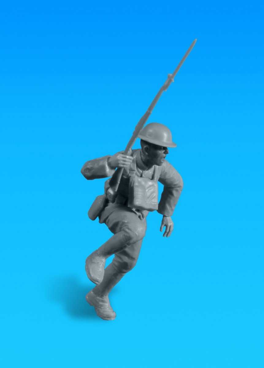 ICM 35693 Infanterie américaine (1918) (4 figurines) 1/35 – image 4