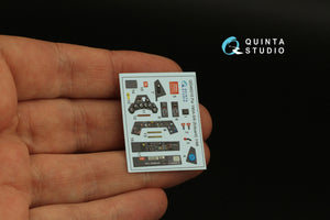Intérieur imprimé en 3D et coloré sur papier décalcomanie Quinta Studio QD48315 Fw 190A-5/6 (Eduard) 1/48 – imagen 4