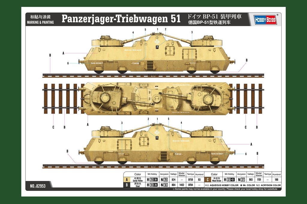Hobby Boss 82953 Panzerjager-Triebwagen 51 1/72 – Bild 4