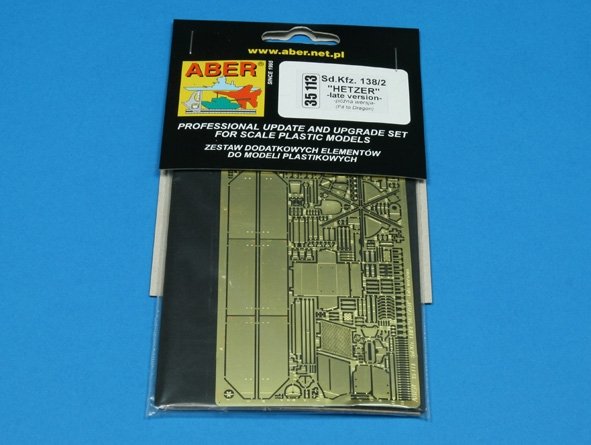 Aber 35113 Sd.Kfz. 138/2 Hetzer version Poznan (DRA) (1/35) – immagine 3