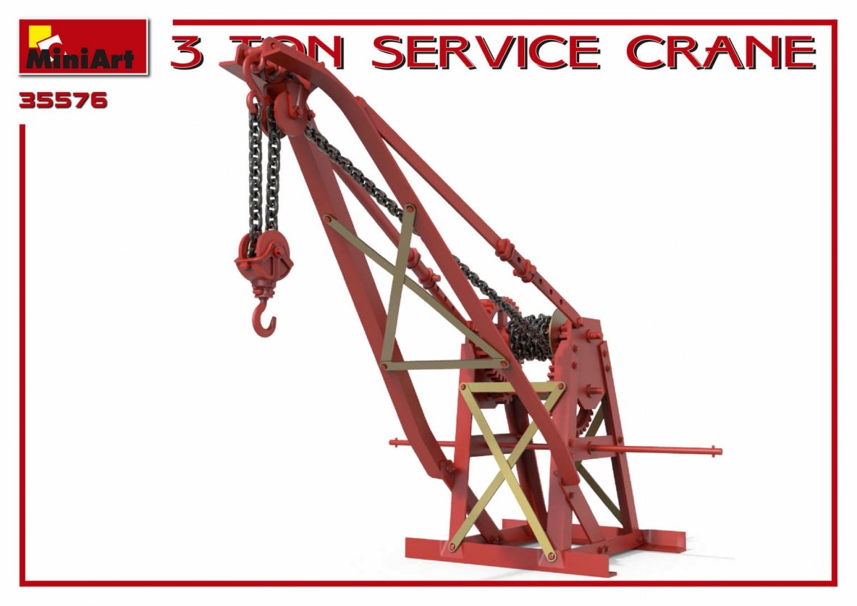 MiniArt 35576 GRUE DE SERVICE 3 TONNES 1/35 – imagen 5