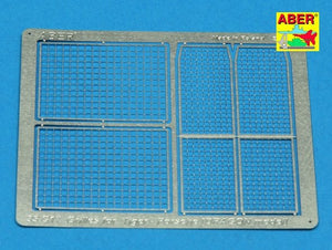 Aber 35G17 Grilles pour char allemand Tiger Porsche (1/35)