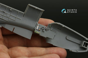 Intérieur imprimé en 3D et coloré sur papier décalcomanie Quinta Studio QDS-48534 Fairey Fulmar Mk.II (Trumpeter) (petite version) 1/48 – image 9