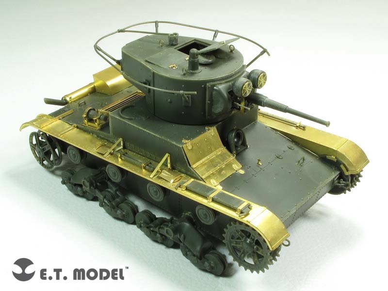 Maquette ET E35-183 Char léger soviétique T-26 Mod.1935 (Pour HOBBY BOSS 82496) (1/35)  – Bild 2